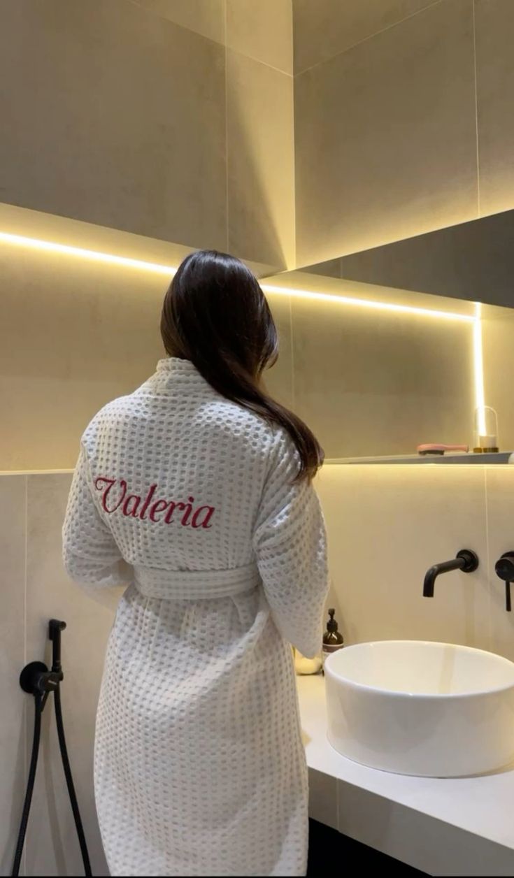 Custom Bathroom Robe