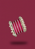 Pink Churiya (with pearls)
