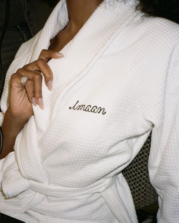 Custom Bathroom Robe
